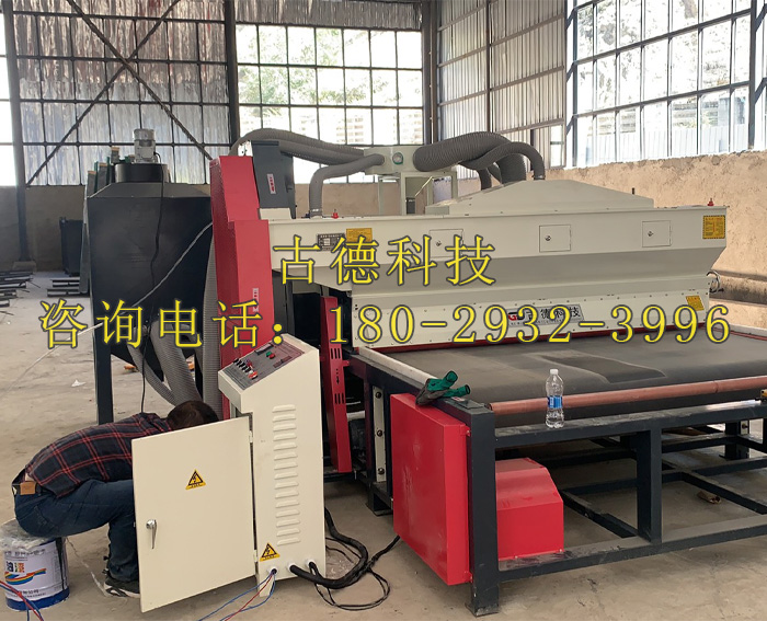古德玻璃打砂機在大理安裝調(diào)試現(xiàn)場