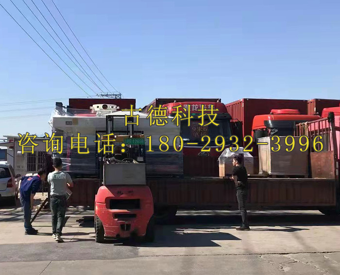 古德玻璃打砂機發(fā)往廣州番禺